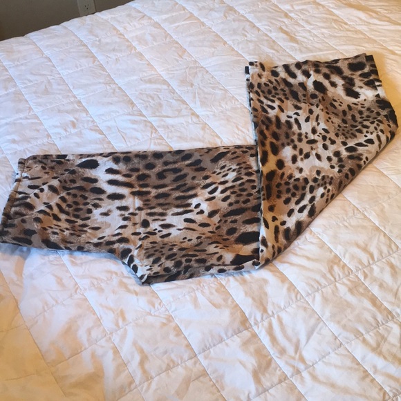 Leopard drawstring pants - Picture 3 of 4